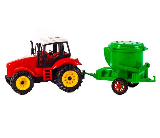 Traktor Z Przyczepą 35Cm Różne Kolory Midex