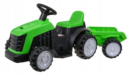 Traktor z Przyczepą na Akumulator 112cm Aku 6V Zielony Bemi
