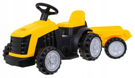 Traktor z Przyczepą na Akumulator 112cm Aku 6V Żółty Bemi