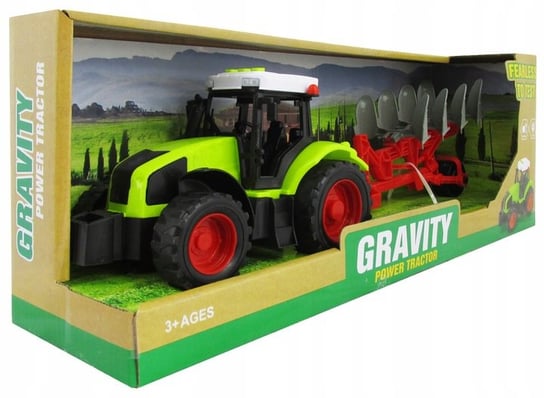 Traktor Z Przyczepą Z Dźwiękiem Zabawka Dla Dzieci Trifox