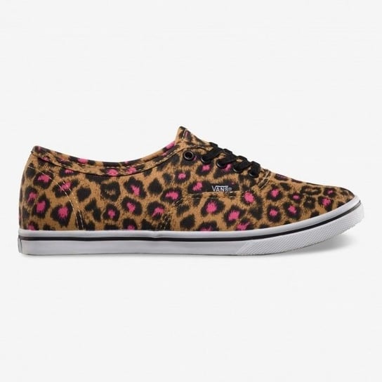 trampki damskie VANS  - AUTHENTIC LO PRO LEOPARD BLACK MAGENTA-38 Vans