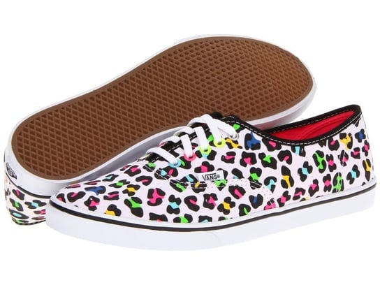 trampki damskie VANS - AUTHENTIC LO PRO NEON LEOPARD/TRUE WHITE-36 Vans