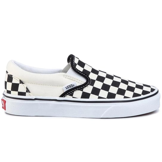 Trampki Męskie Damskie Unisex Modne Stylowe Sportowe Czarno Białe Wygodne Lekkie Wsuwane Vans V98CLA Slip ON 0001 45 Vans