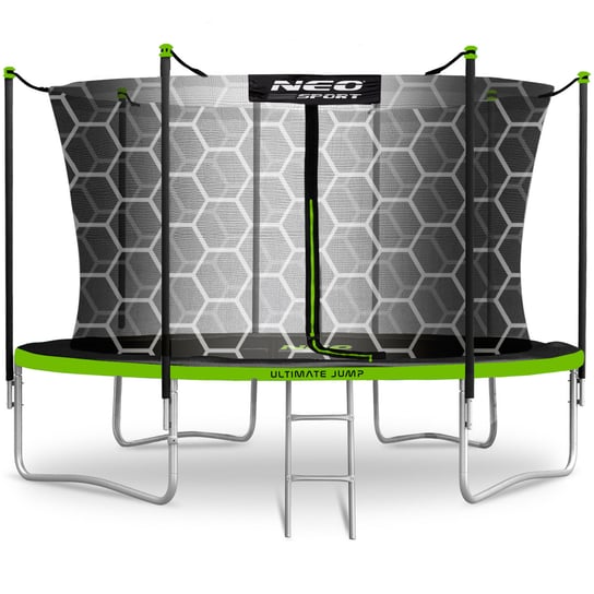 Trampolina ogrodowa z siatką wewnętrzną dla dzieci 404cm 13ft  Neo-Sport Neo-Sport