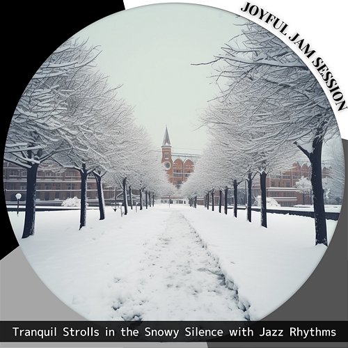 Tranquil Strolls in the Snowy Silence with Jazz Rhythms Joyful Jam Session