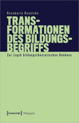 Transformationen des Bildungsbegriffs transcript