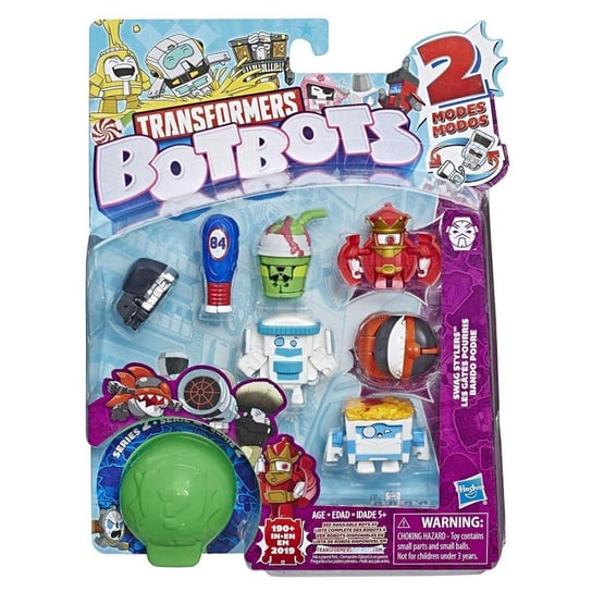 Transformers, Botbots figurki Swag Stylers 8-Pak, E3494/E4148 Transformers