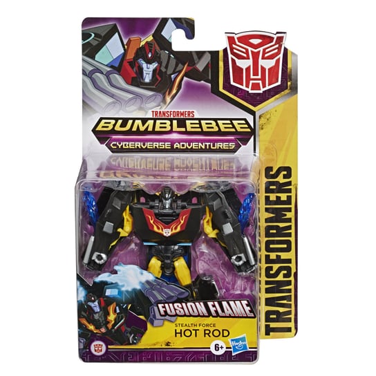 Transformers, Cyberverse, figurka Stealth Force Hot Rod Transformers