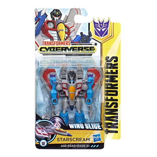 Transformers, Cyberverse Sting Shot, figurka Starscream, E1883/E1894 Transformers