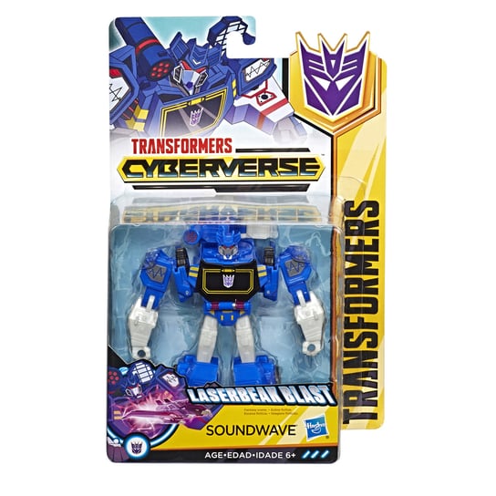 Transformers, Cyberverse Warrior, figurka Soundwave Transformers