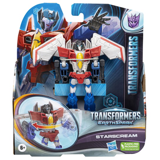 Transformers Earthspark Warrior Figurka - Starscream Transformers
