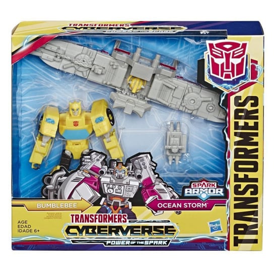 Transformers, Figurka kolekcjonerska, Cyberverse Spark Armor Bumblebee Hasbro