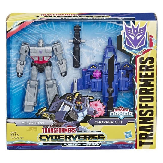 Transformers, figurka kolekcjonerska Cyberverse Spark Armor Megatron Hasbro