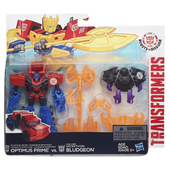 Transformers, figurki Optimus Prime vs. Bludgeon Transformers