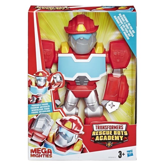 Transformers, Rescue Bots Academy, Mega Mighties, figurka Heatwave, E4131/E4930 Transformers