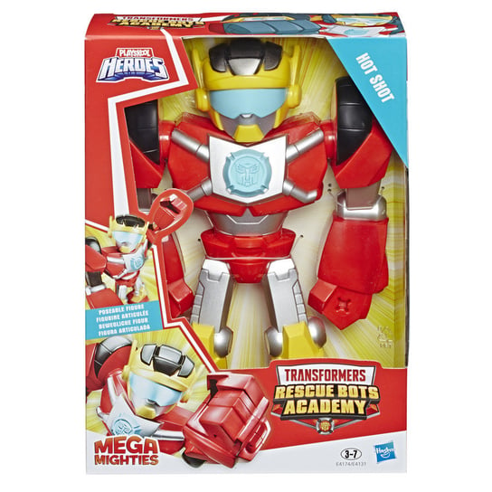 Transformers, Rescue Bots Academy, Mega Mighties, figurka Hot Shot, E4131/E4174 Transformers