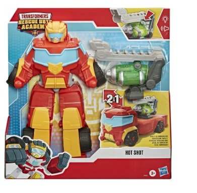 Transformers Rescue Bots Hot Shot 35cm Duża 2W1 Transformers