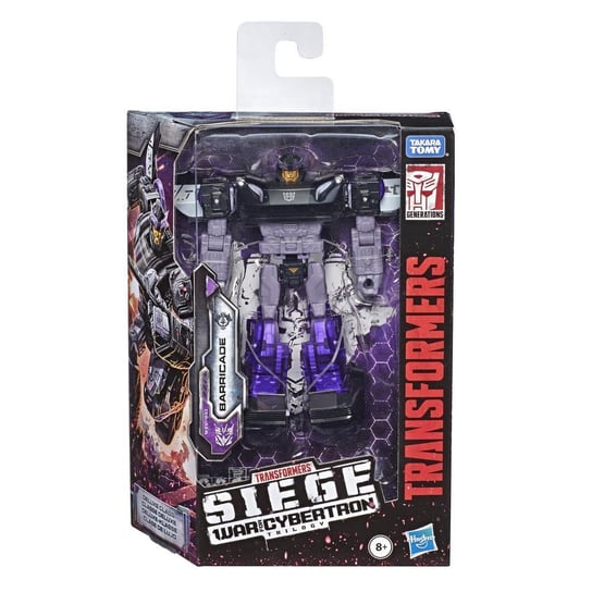 Transformers, Siege War for Cybertron, Deluxe, figurka Barricade, E3432/E4498 Transformers