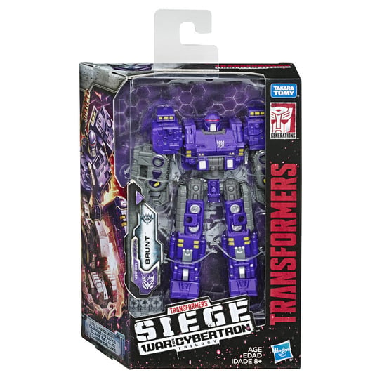 Transformers, Siege War for Cybertron, Deluxe, figurka Brunt, E3432/E4499 Transformers