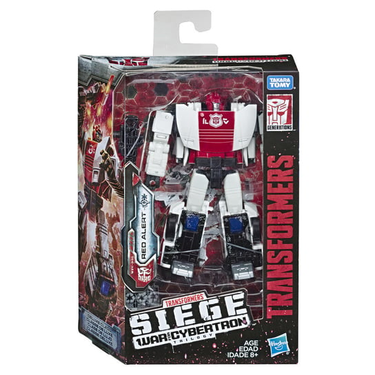 Transformers, Siege War for Cybertron, Deluxe, figurka Red Alert, E3432/E4496 Transformers