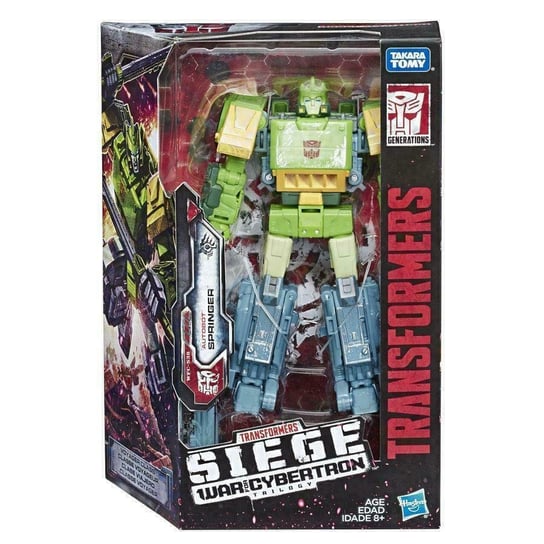 Transformers, Siege War for Cybertron, Voyager, figurka Springer, E3418/E4491 Transformers