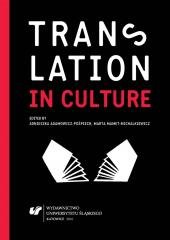 Translation in Culture Opracowanie zbiorowe