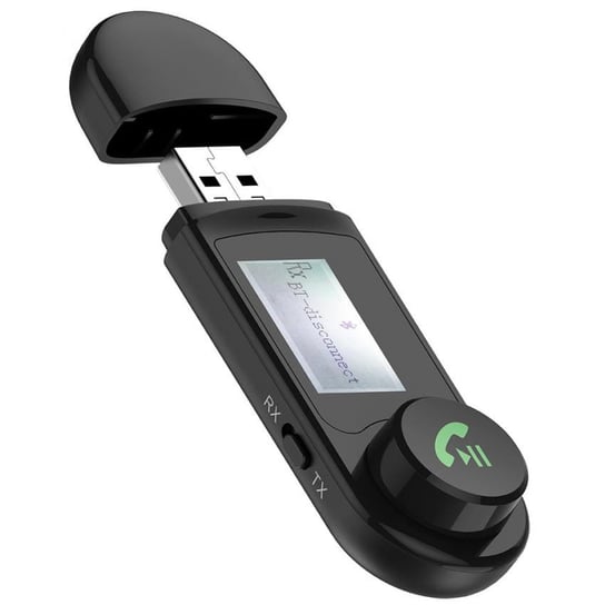 Transmiter Bluetooth 5.0 Odbiornik Nadajnik Aux Receiver Zestaw Głośnomówiący SwiatKabli