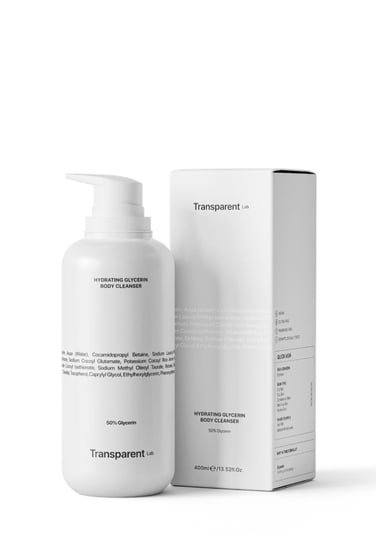 Transparent Lab - Hydrating Glycerin Body Cleanser - nawilżający żel do mycia ciała, 400 ml Transparent Lab