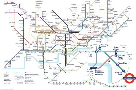 Transport For London Underground - plakat 91,5x61 cm GBeye