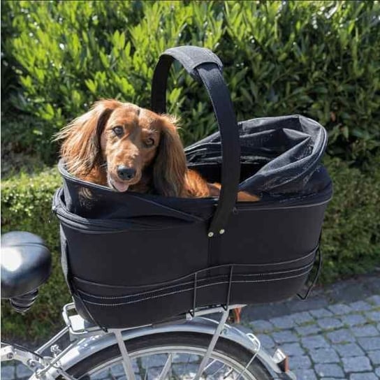Transporter rowerowy na szeroki bagażnik dla psa/kota TRIXIE, 29x49x60 cm Trixie