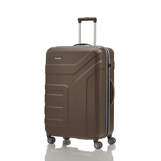 Travelite, Duża walizka, Vector, 72049-60, brązowa Travelite