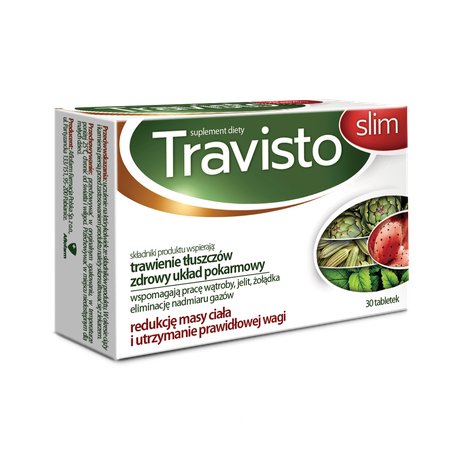 Travisto Slim, Suplement diety, 30 tabl. Aflofarm