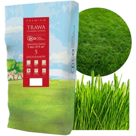 TRAWA CESARSKI DYWAN NASIONA TRAW PREMIUM EKSKLUZYWNA 5KG DCO Agronas