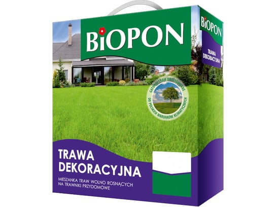Trawa dekoracyjna nasiona Biopon 2kg 80m2 Biopon 1118 Biopon