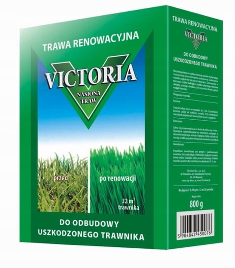 Trawa Nasiona Victoria Do Odbudowy Trawnika 0.8Kg Floraland