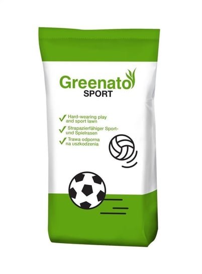 Trawa odporna na uszkodzenia GREENATO Sport, 15kg Greenato