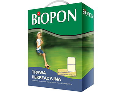 Trawa rekreacyjna nasiona Biopon 5kg 200m2 Biopon 1111 Biopon
