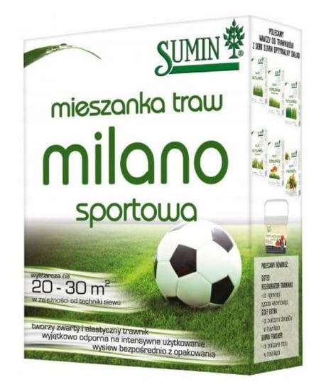 Trawa sportowa samozagęszczająca Milano Sumin 0,5 kg Inna marka