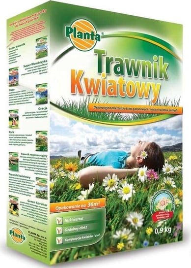 Trawa Trawnik kwiatowy 0,9 kg PLANTA Inna marka
