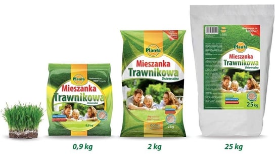 Trawa - Uniwersalna mieszanka trawnikowa 0,9 kg PLANTA Inna marka