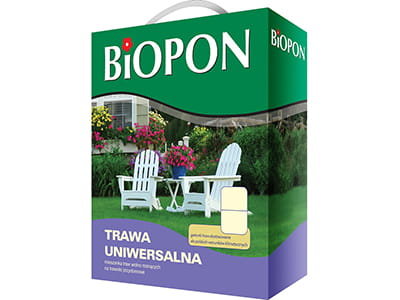 Trawa uniwersalna nasiona Biopon 0,5kg 20m2 Biopon 1004 Biopon