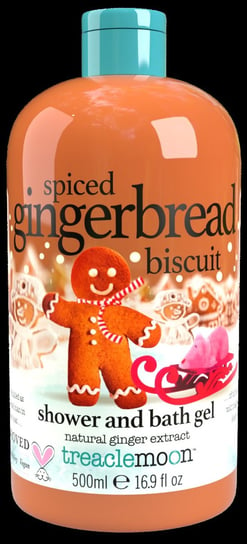 Treaclemoon Spiced Gingerbread Biscuit Pierniczkowy żel pod prysznic i płyn do kąpieli 500 ml Treaclemoon