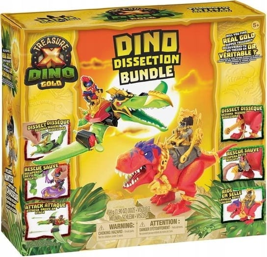 Treasure X Dino Gold Dinozaur T-Rex I Pterodaktyl Moose Toys