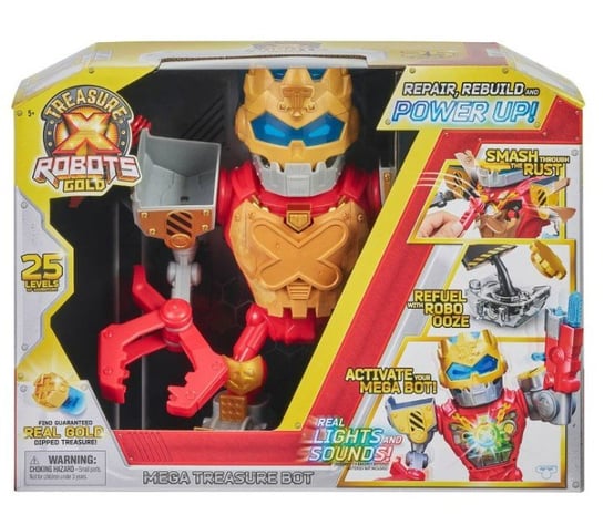 Treasure X, figurka, Mega Robot Gold Treasure X