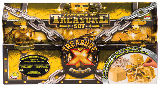 Treasure X, figurka niespodzianka Skrzynia, 3-pack, 41501 Treasure X