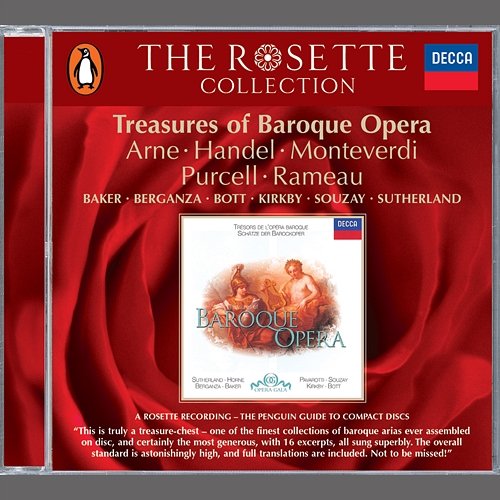 Treasures of Baroque Opera - Rodelinda/L'Orfeo/Dido & Aeneas etc. Various Artists