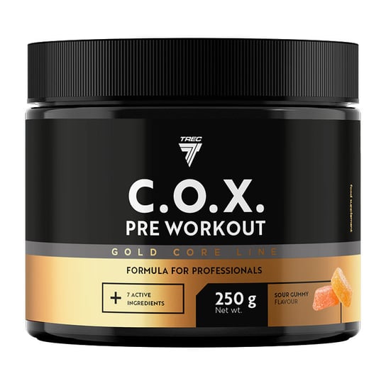 Trec Gold Core Line C.O.X. Pre Workout 250G Sour Gummy Trec
