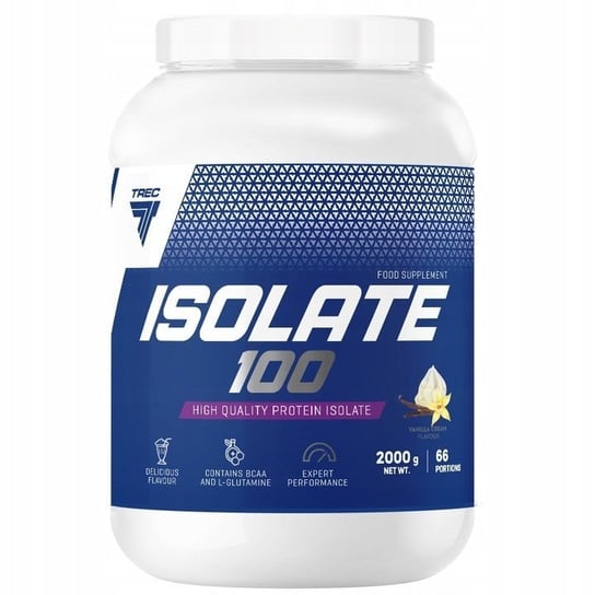 Trec Isolate 100 2000g Śmietankowo-Waniliowy Trec Nutrition