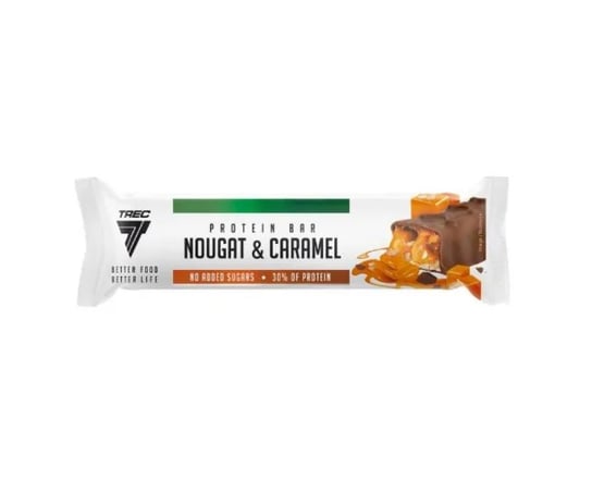 Trec Protein Bar Baton Proteinowy 46g o smaku nugatowo - karmelowym Trec Nutrition