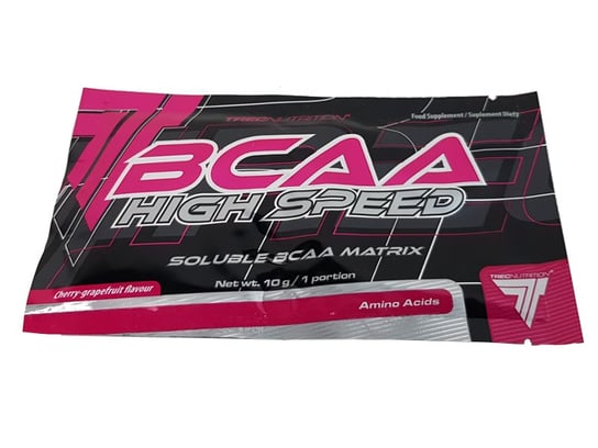 Trec, Suplement aminokwasowy, BCAA High Speed, wiśnia-grejpfrut, 10 g Trec